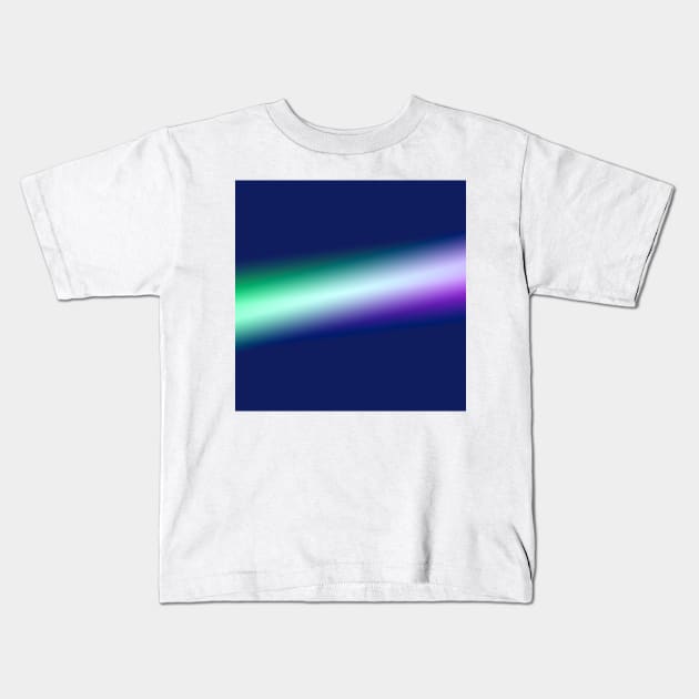 blue white green texture art Kids T-Shirt by Artistic_st